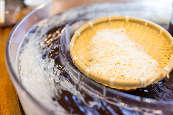 Macarrão branco japonês — Fotografia de Stock