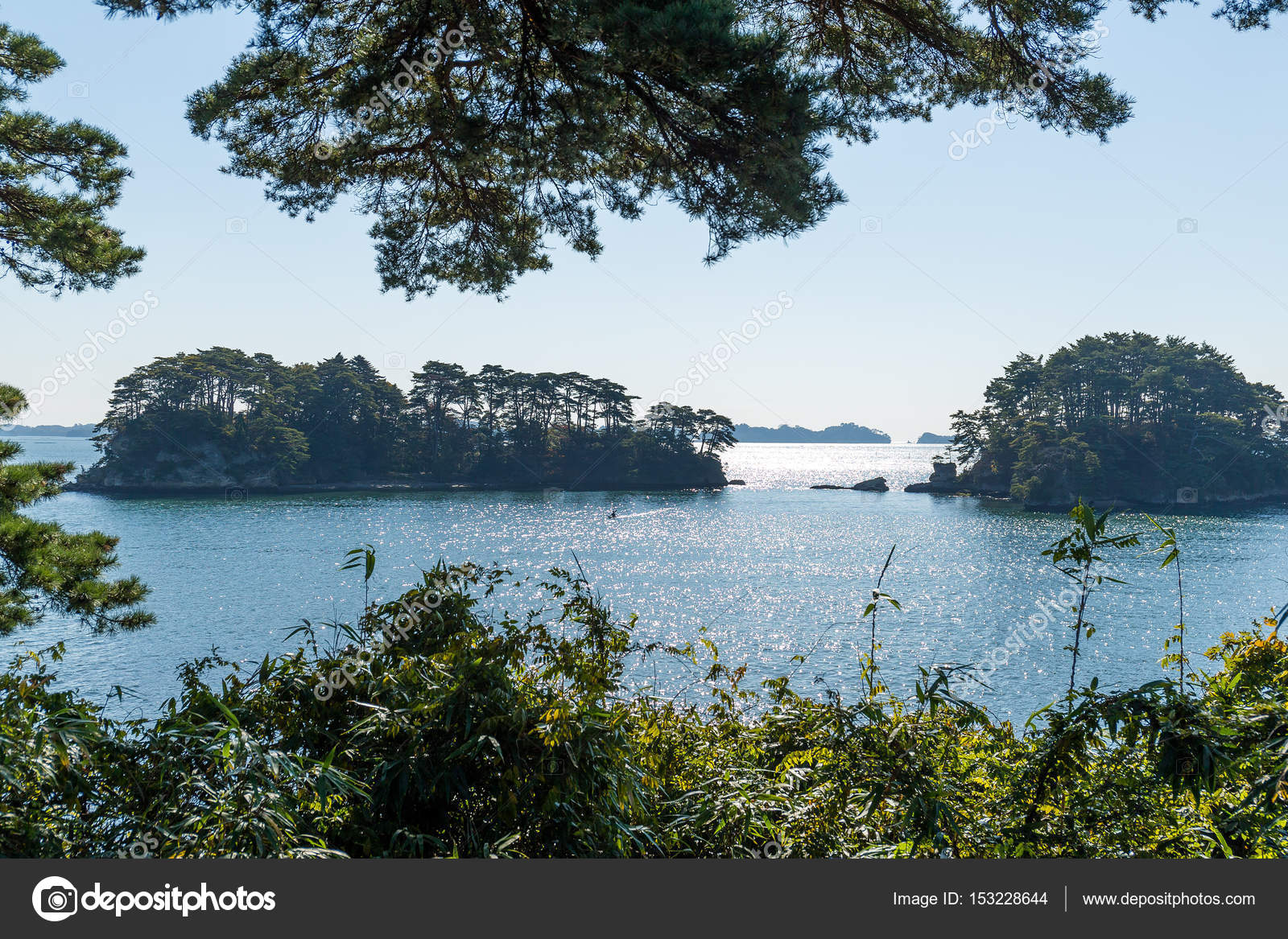 Matsushima islands in Japan — Stock Photo © leungchopan 153228644