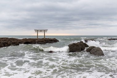Oarai isozaki shrine clipart