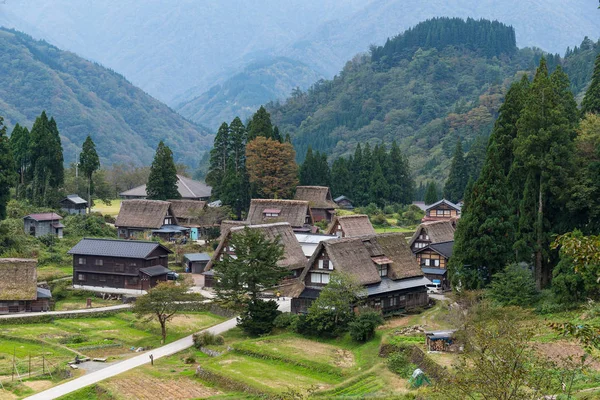 日本の白川郷旧村 — ストック写真