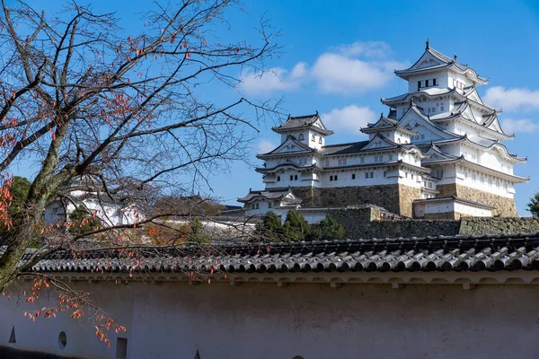 Castelo tradicional do Himeji no Japão — Fotografia de Stock