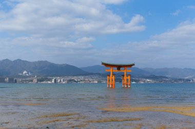 Itsukushima tapınak Japonya'da