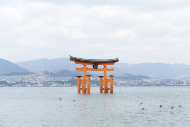 Itsukushima tapınak Japonya'da