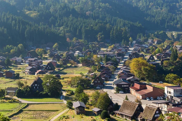 Παραδοσιακό Shirakawago χωριό — Φωτογραφία Αρχείου