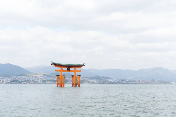 Santuário de Itsukushima no Japão — Fotografia de Stock