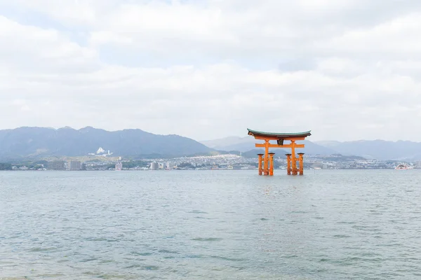 Santuário de Itsukushima no Japão — Fotografia de Stock
