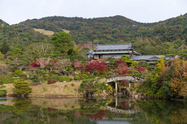 Prachtige Japanse tuin — Stockfoto