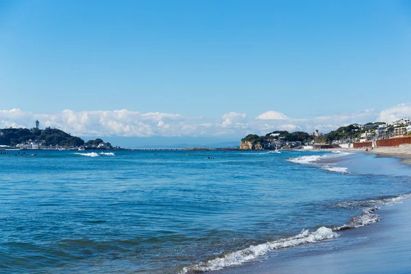 Playa de Kamakura en Japón — Foto de Stock