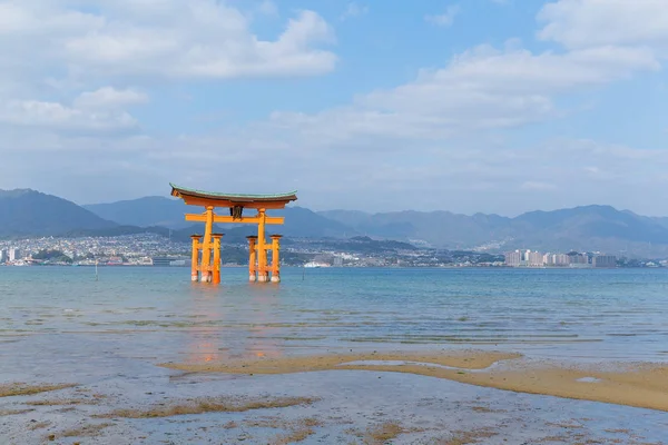 Santuário de Itsukushima em Hiroshima — Fotografia de Stock