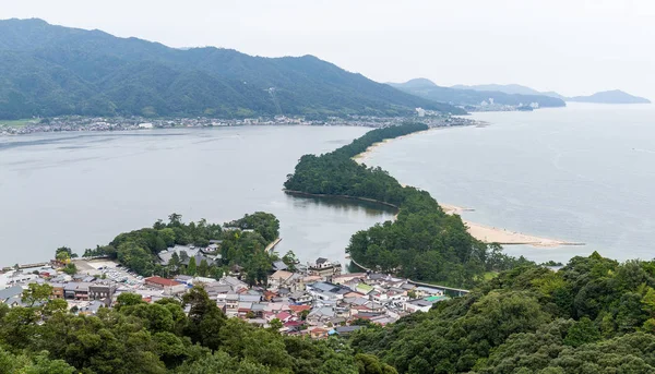 Utsikt över Amanohashidate i Japan — Stockfoto