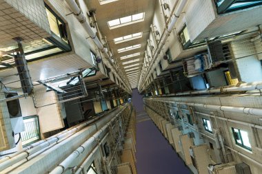 gökdelenin düşük açılı görünüş