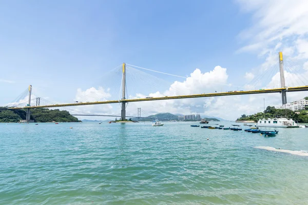 Ponte Ting Kau em Hong Kong — Fotografia de Stock