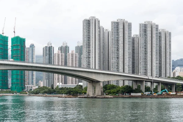 Distrito residencial de Hong Kong — Fotografia de Stock