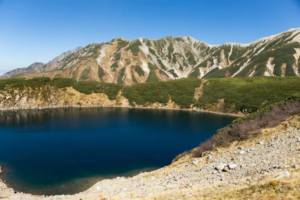 Mt.Tateyama nos Alpes do Norte do Japão — Fotografia de Stock