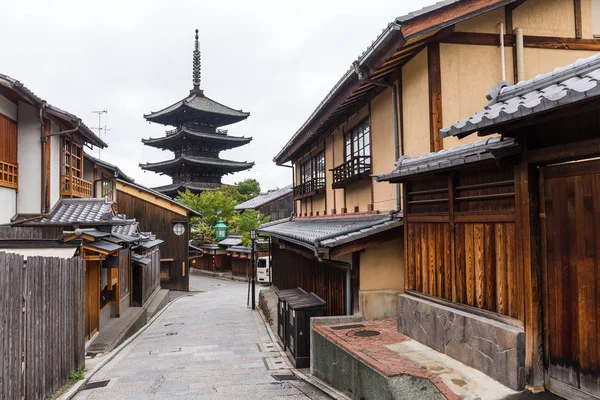 Panoráma města Kjóta v Japonsku — Stock fotografie