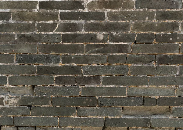 Mur en brique grise — Photo