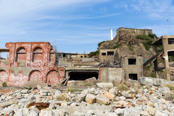 Hashima νησί στην Ιαπωνία — Φωτογραφία Αρχείου