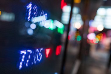 Borsa görüntü geceleri