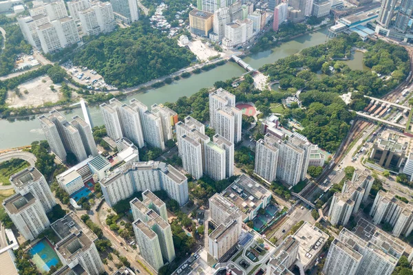 Mieszkalnej dzielnicy hong kong — Zdjęcie stockowe