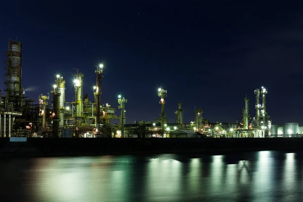 Industrial plants in Yokkaichi — Stock Photo, Image