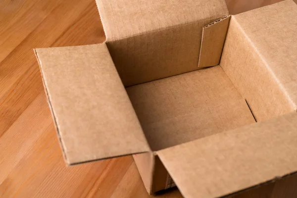 Empty cardboard box — Stock Photo, Image