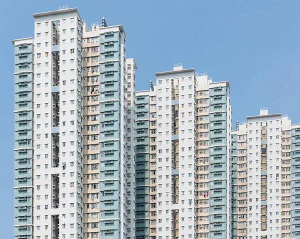 Building facade in Hong Kong — Stock Photo, Image