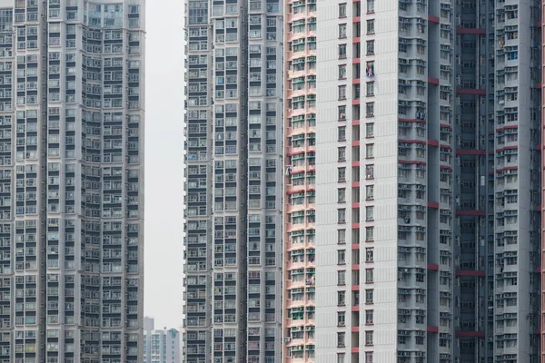Building facade in Hong Kong — Stock Photo, Image