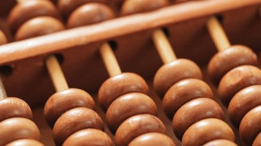 Ahşap Çince abacus