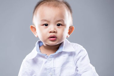 Asyalı bebek çocuk portresi