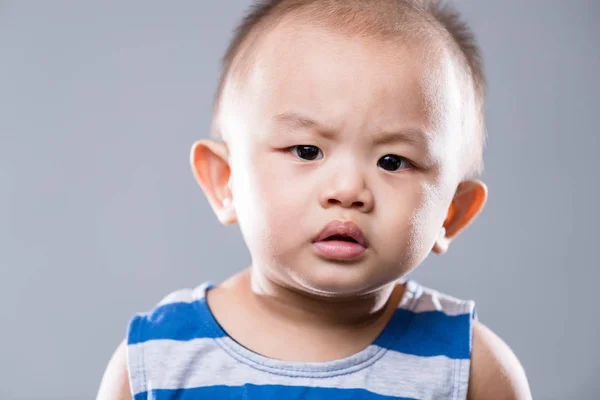 Niedliche Kleine Asiatische Junge Porträt — Stockfoto