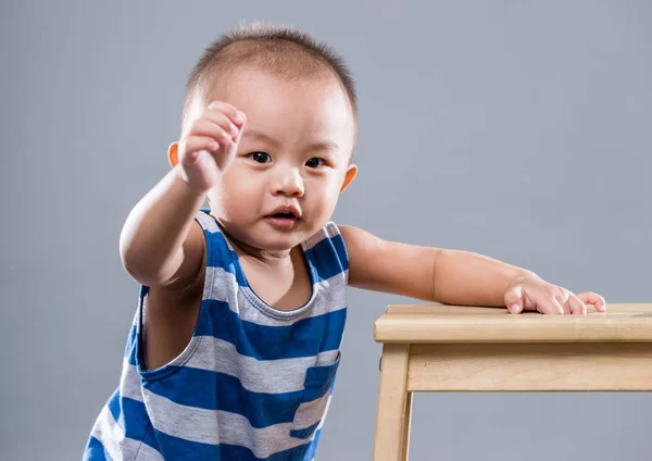 Asiático Pequeno Menino Retrato — Fotografia de Stock