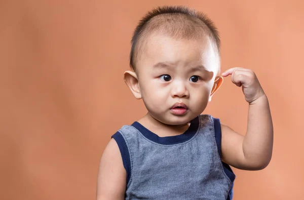 Aziatische Kleine Babyjongen — Stockfoto