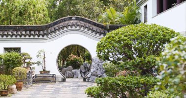 Geleneksel güzel Çin Bahçe