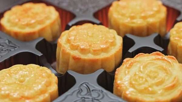 Traditional chinese moon cakes — Stock Photo, Image