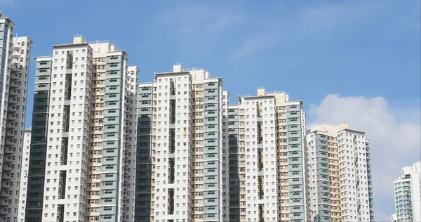 Hong Kong edifícios residenciais — Fotografia de Stock