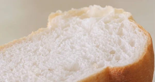 Bílý Chléb Textury Detailní Záběr — Stock fotografie