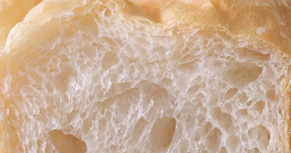 Beyaz Ekmek Doku Yakın Çekim — Stok fotoğraf
