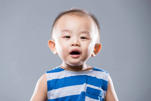 Pequeño Niño Gritando — Foto de Stock