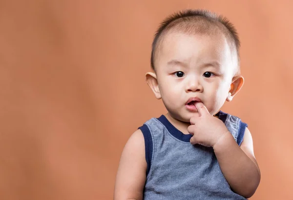 Aziatische Kleine Babyjongen — Stockfoto