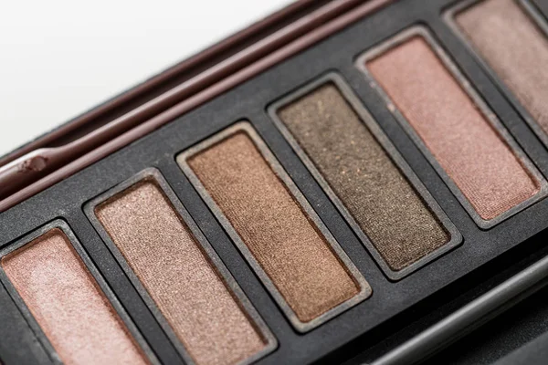 Eye Shadow Palette Brown — Stock Photo, Image