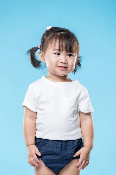 Lindo Asiático Bebé Chica — Foto de Stock