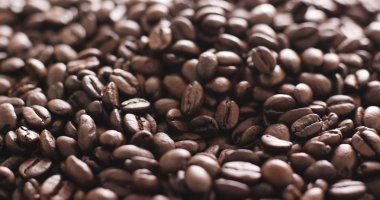 Kavrulmuş kahve çekirdeği doku 