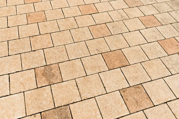 Brick Floor Background Close — Stock Photo, Image