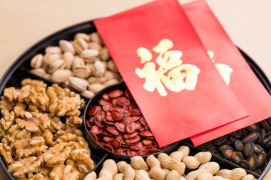 Çin yeni yılı snack kutu kelime anlamı şans ile