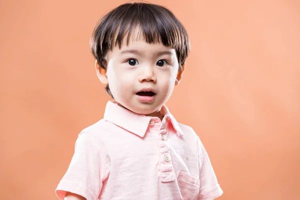 婴儿亚洲男孩肖像 — 图库照片