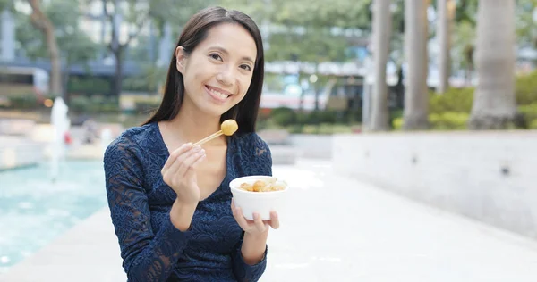 유명한 길거리 음식에에서 — 스톡 사진