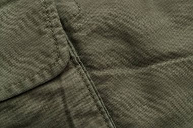 Yeşil ordu pantolon doku