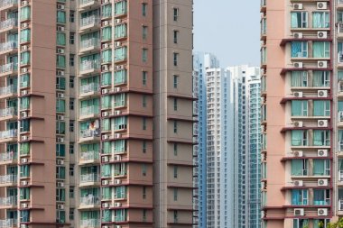 Hong Kong cephe bina gökdelen