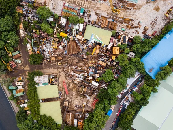 Top View Garbage — Stock Photo, Image