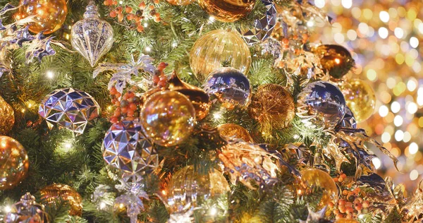 Noel ağacı dekorasyonu arka planı